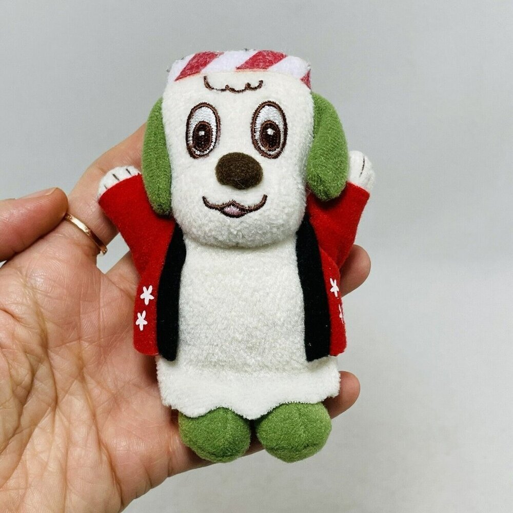 Sega Wan Bow Wow Dog Plush Keyring Keychain Chain Ramen Noodle Seller Man Japan